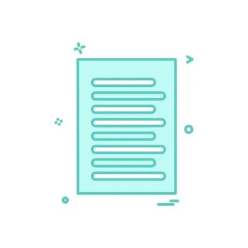 Check list document icon vector design Illustrazione stock