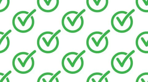 Check list icon box. Checkmark right vector shape sign in a cricle. Correct m イラスト素材