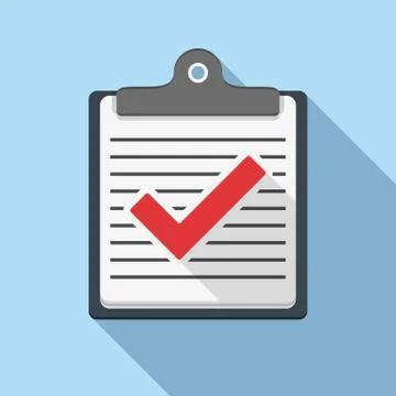 Check List Icon Stock Illustration