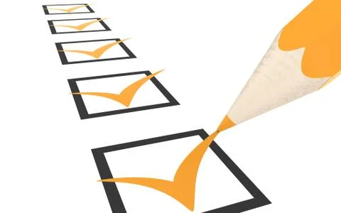 Check list. Stock Illustration