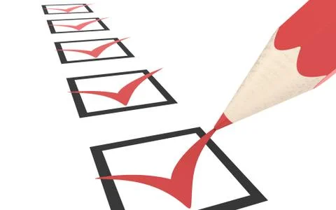 Check list Stock Illustration