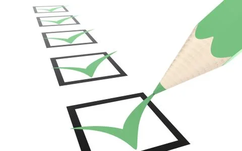 Check list Stock Illustration