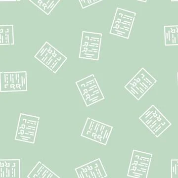 Check list line vector seamless pattern Illustrazione stock