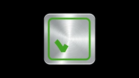 Check List metal Icon Stock Footage 97101955
