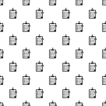 Check list pattern Illustrazione stock