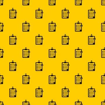 Check list pattern vector Illustrazione stock