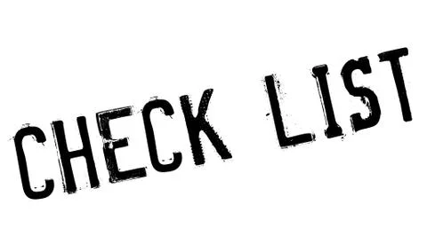 Check list stamp イラスト素材