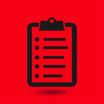 Check list symbol Stock Illustration