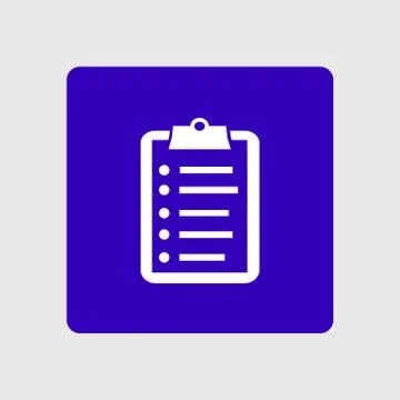 Check list symbol. Stock Illustration