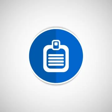 Check list vector icon Flat design isolated document Stock Illustration