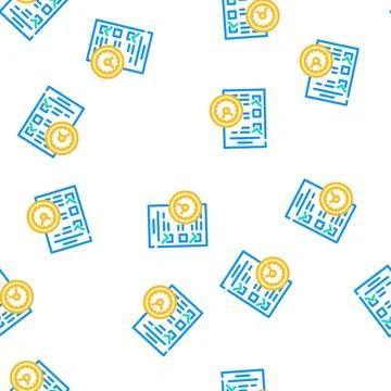 Check list vector seamless pattern イラスト素材