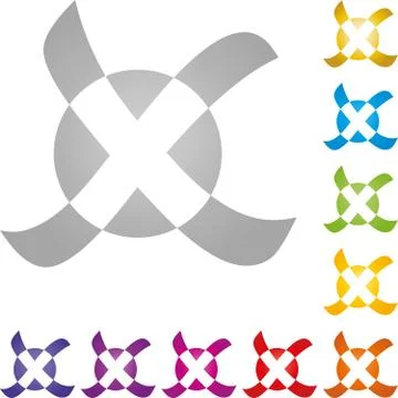 Check mark, button, letter, logo Stock Illustration