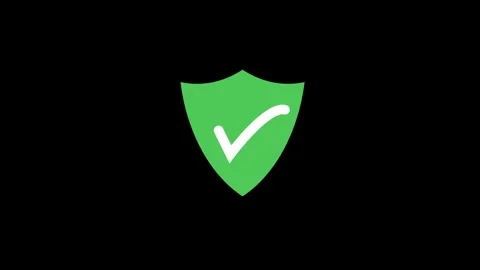 Check mark. Correct or right choice icon animated video Stock Footage 306538192