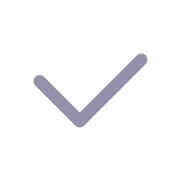 Check mark flat color ui icon Stock Illustration
