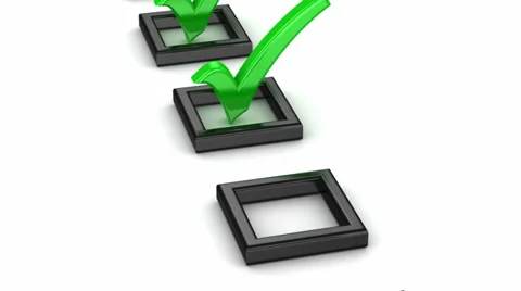 Check Mark Stock Footage 33423049