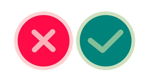 Check mark Stock Footage 281048481