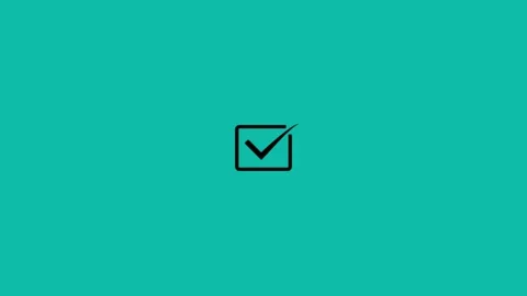 Check Mark Icon Animation, Video stock 302699978