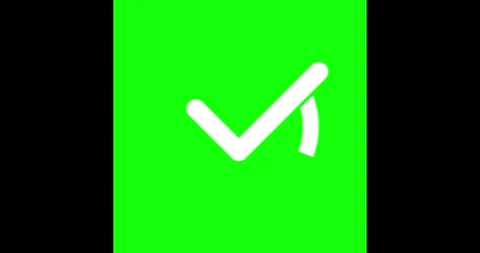Check mark icon animations. Stock Footage 314206658