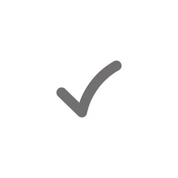 Check mark icon. Check mark vector. Checkbox sign checked. Approved symbol... Stock Illustration