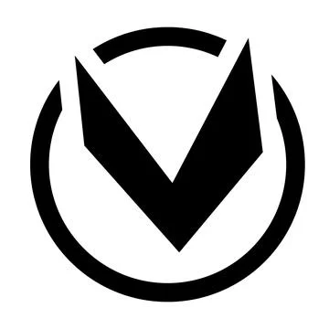 Check mark icon. Circle tick approved modern symbol.  Stock Illustration