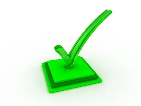 Check  mark icon Stock Illustration