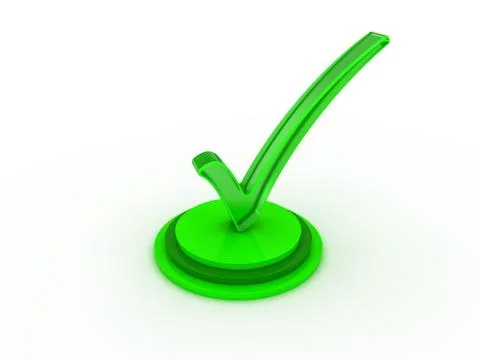 Check  mark icon Stock Illustration