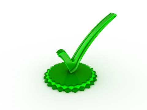 Check  mark icon Stock Illustration