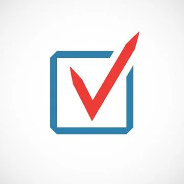 Check  mark  icon Illustrazione stock