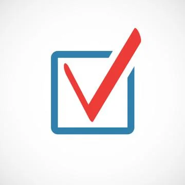 Check  mark  icon Stock Illustration