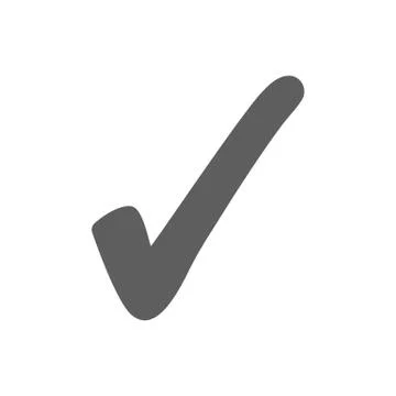 Check mark icon Stock Illustration