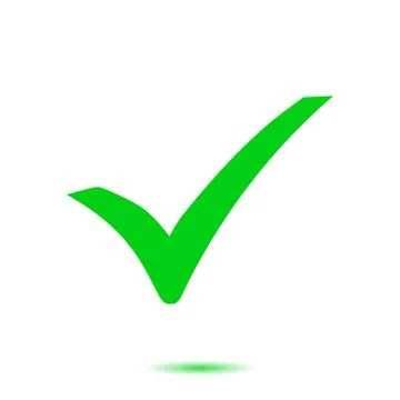 Check mark icon. Stock Illustration