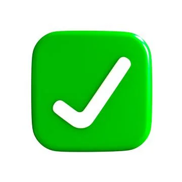 Check mark icon Stock Illustration