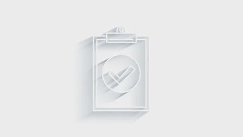Check mark icon isolated on white background. Accounting symbol. Business Видео 151528791