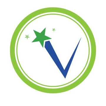 Check mark icon logo element Stock Illustration