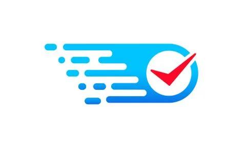 Check mark icon. Vector on isolated white background. EPS 10 Stock Illustration