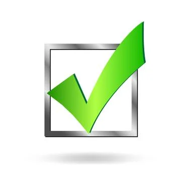 Check Mark Stock Illustration