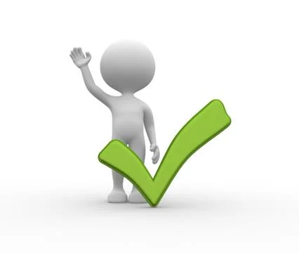 Check mark Stock Illustration