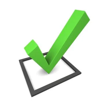 Check mark Stock Illustration