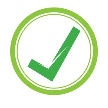 Check mark Stock Illustration