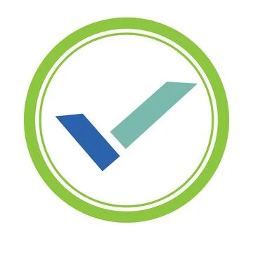 Check mark Illustrazione stock