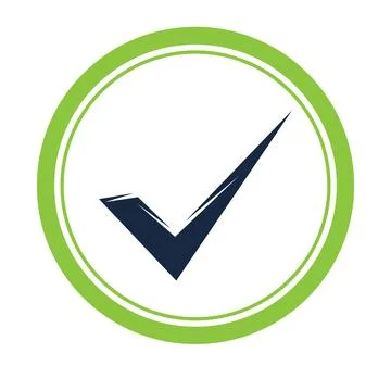 Check mark Illustrazione stock