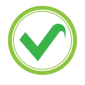 Check mark Stock Illustration