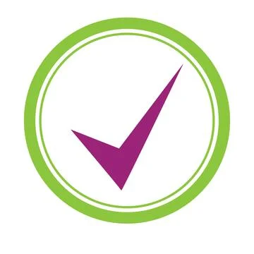 Check mark Stock Illustration