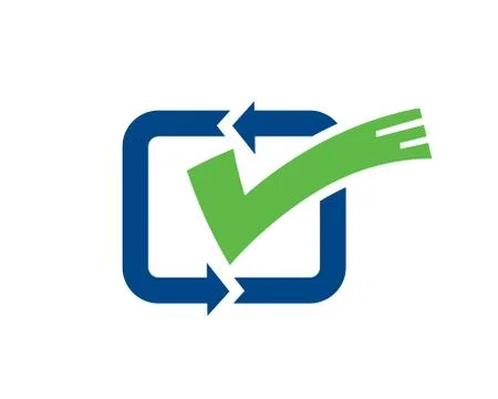 Check mark illustration Stock Illustration