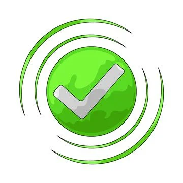 Check Mark illustration Illustrazione stock