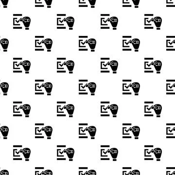 Check mark pattern seamless イラスト素材