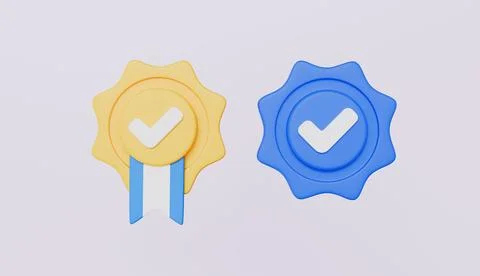 Check mark sign icon on bubble, tick, accept, agree on application Stock Illustration