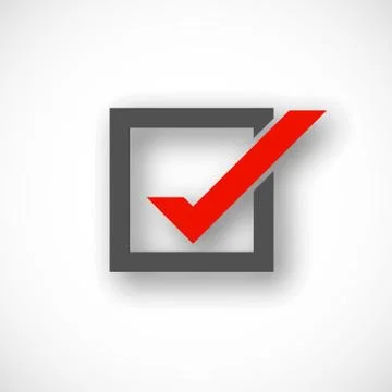 Check mark symbol Stock Illustration