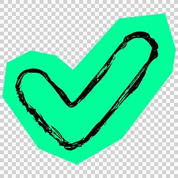 Check mark symbol Stock Illustration