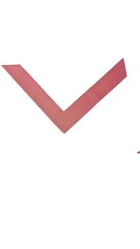 Check mark symbol made from red paper cutout isolated on transparent backgr.. Stock Photos